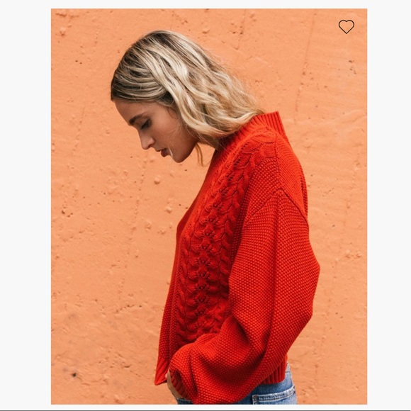 2X HP! NWT Billabong Great Escape Cable Knit Sweater - Picture 2 of 13